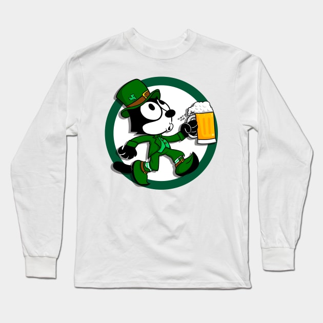 Felix St patrick's day Long Sleeve T-Shirt by OniSide